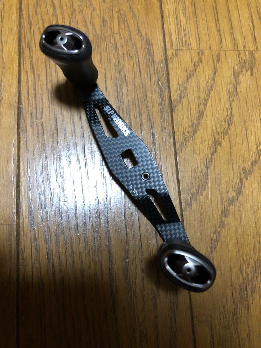SLP WORKS カーボンリールパーツ ザイオンノブ付き社外 RCS-95 ダイワ
