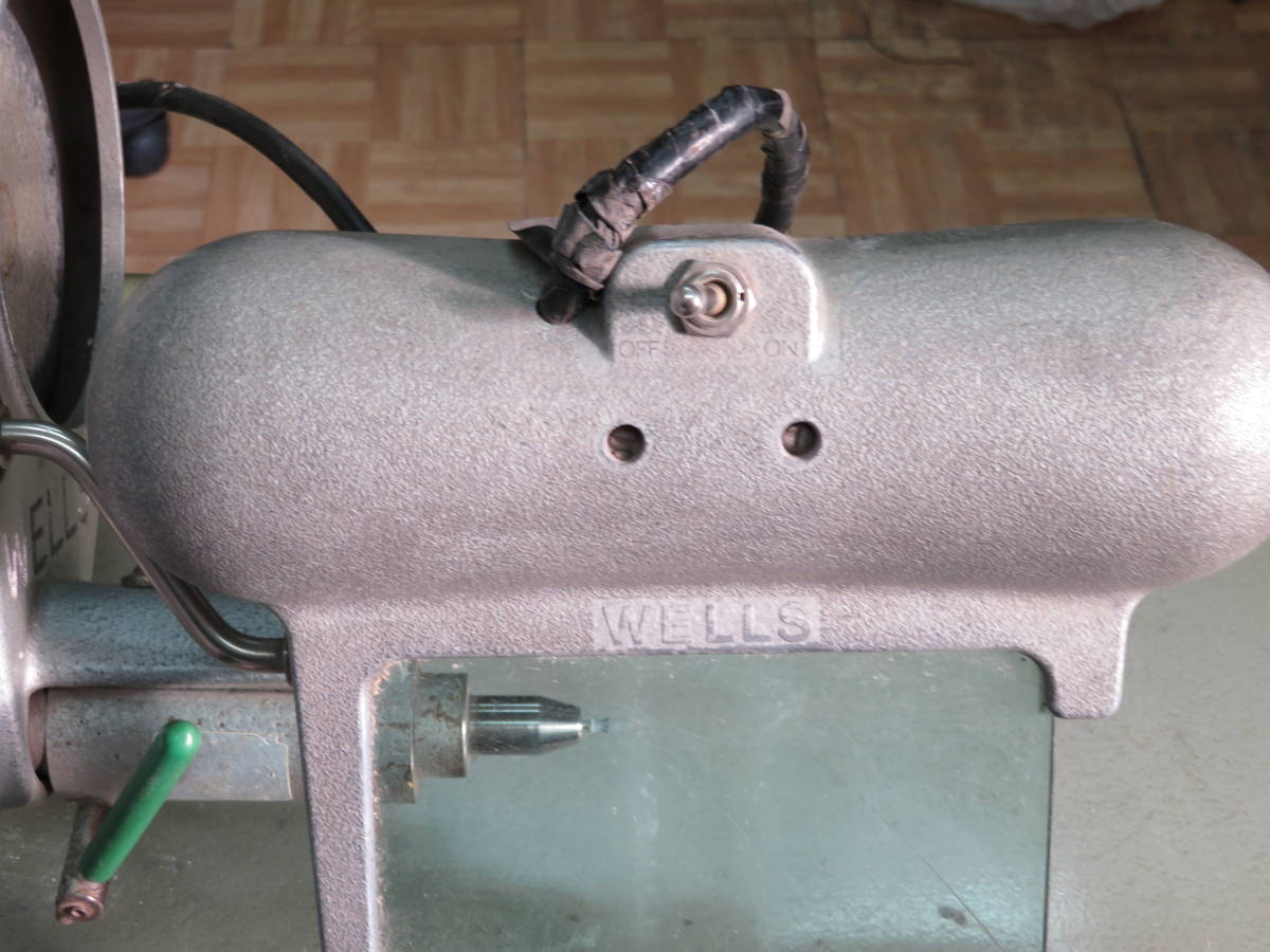 [E030] WELLS POLISHING LATHE 歯科技工 レーズ 動作良好_5
