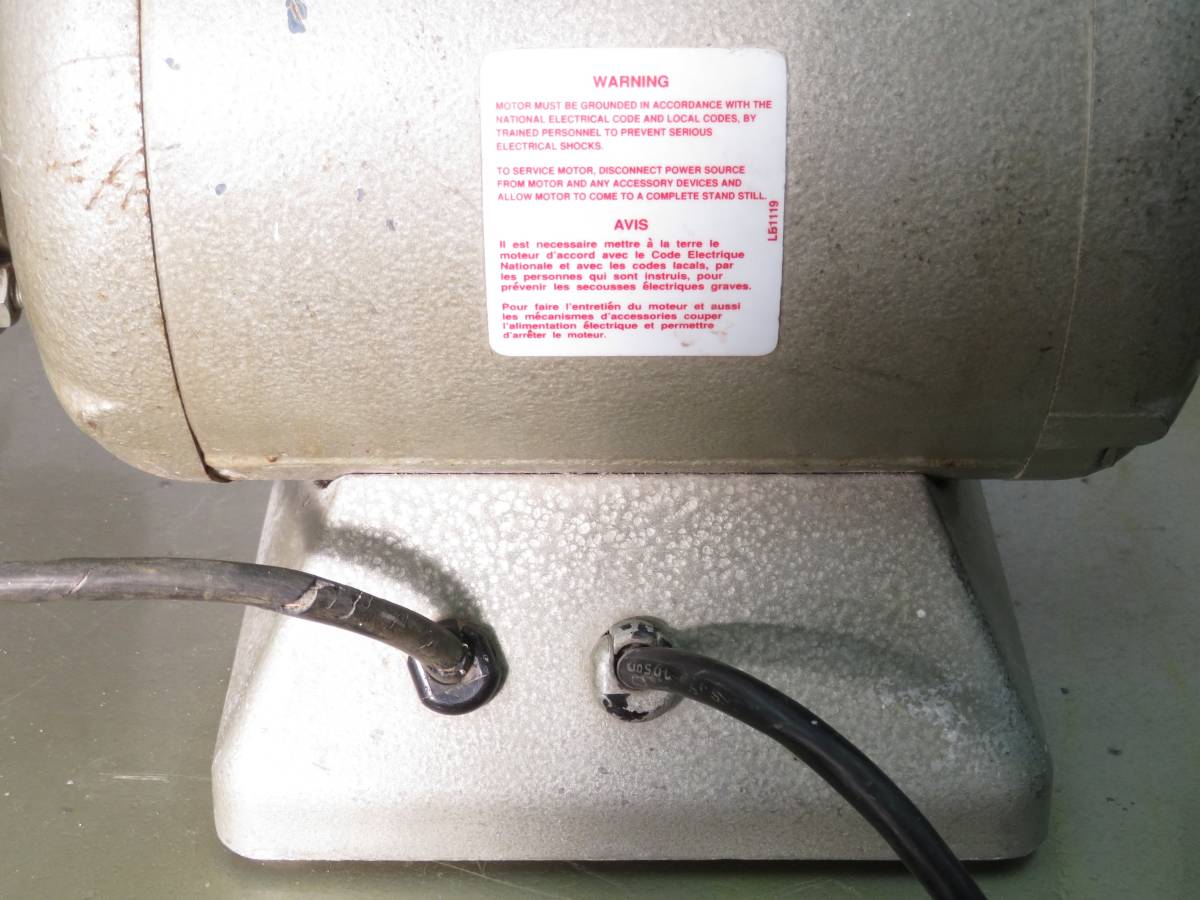 [E030] WELLS POLISHING LATHE 歯科技工 レーズ 動作良好_7