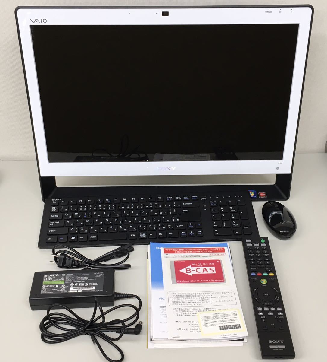 SONY ソニー VAIO Jシリーズ PCG-11413N VPCJ21AJ Windows10 Core i7-2620M 2.70GHz RAM6GB HDD2TB Radeon HD 7400M モニタ一体型パソコン