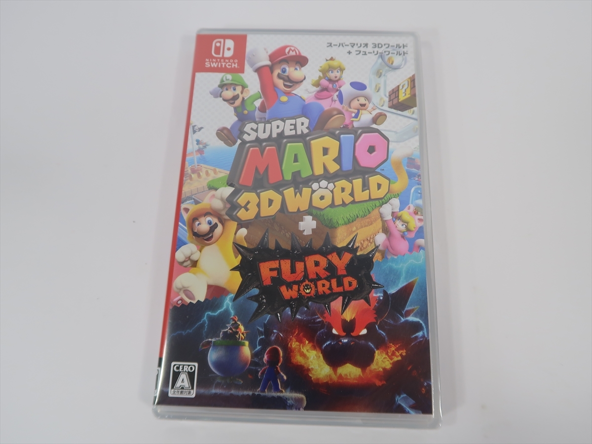 任天堂 Switch ソフト スーパーマリオ 3Dワールド + フューリーワールド 未開封品 スイッチソフト ネコポス送料無料ｋ29
