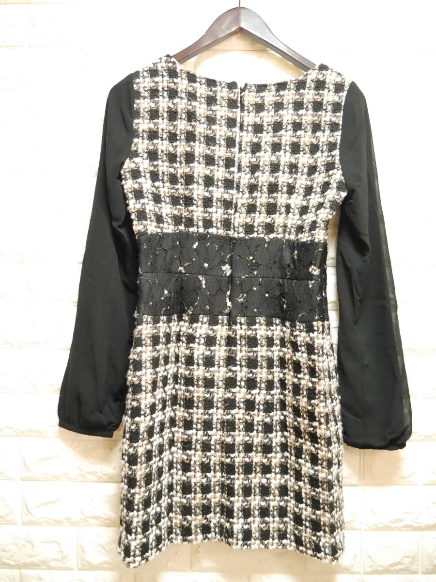 A181 Rienda リエンダ ワンピース 黒系 サイズm ワンピース 売買されたオークション情報 Yahooの商品情報をアーカイブ公開 オークファン Aucfan Com