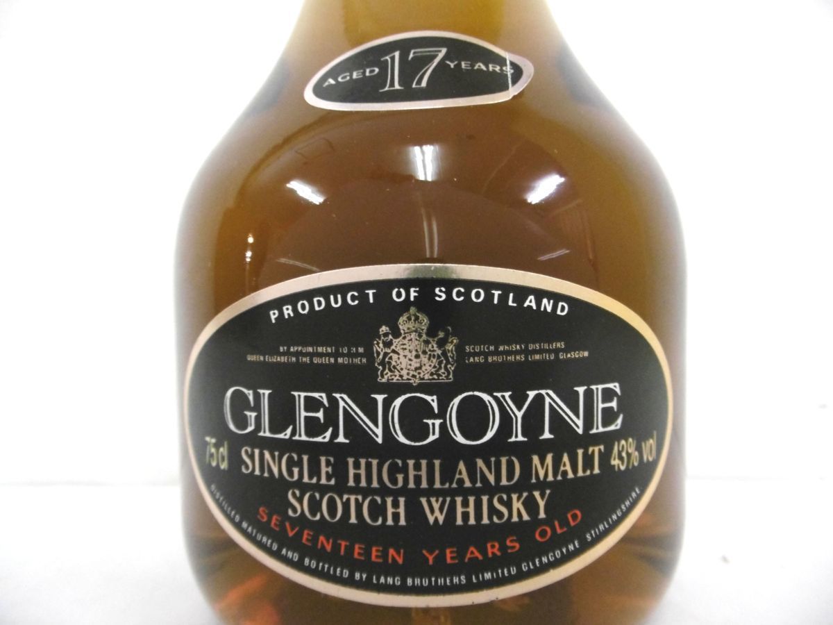 古酒 未開栓 GLENGOYNE グレンゴイン 17年 SINGLE HIGHLAND MALT