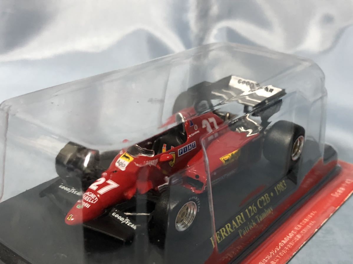 アシェット F1 フェラーリ 126 C2b 19年 パトリック タンベイ 1 43 レーシングカー 売買されたオークション情報 Yahooの商品情報をアーカイブ公開 オークファン Aucfan Com