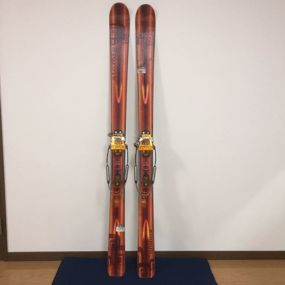 ATOMIC アトミック スヌープ163 テレマークスキー　シール付き_1