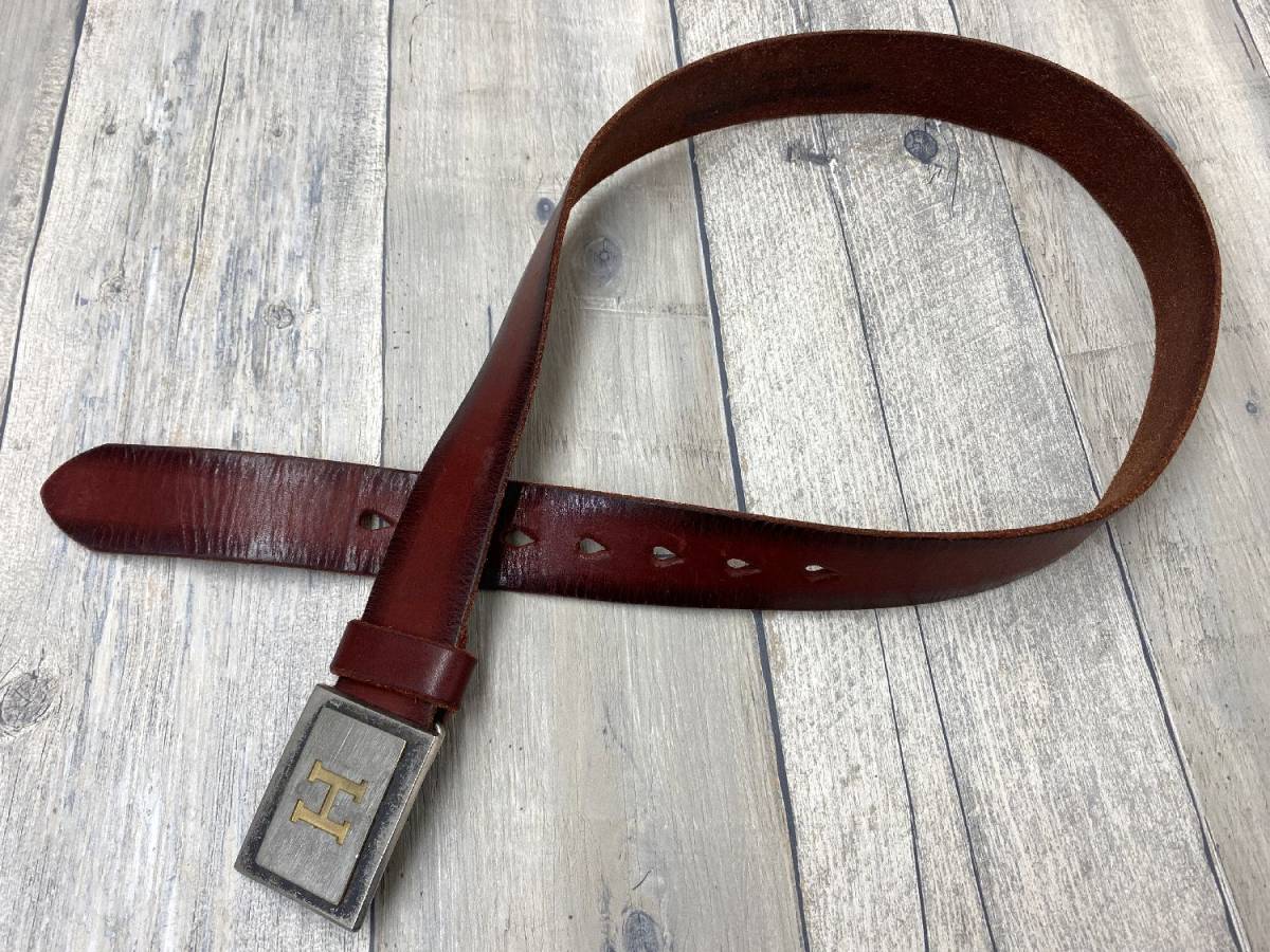 名作 Hollywood Ranch Market Hrm ハリウッドランチマーケット ロゴ スクエア バックル 本革 レザー ベルト 赤茶 ブラウン 34 85cm ハリウッド ランチ マーケット 売買されたオークション情報 Yahooの商品情報をアーカイブ公開 オークファン Aucfan Com