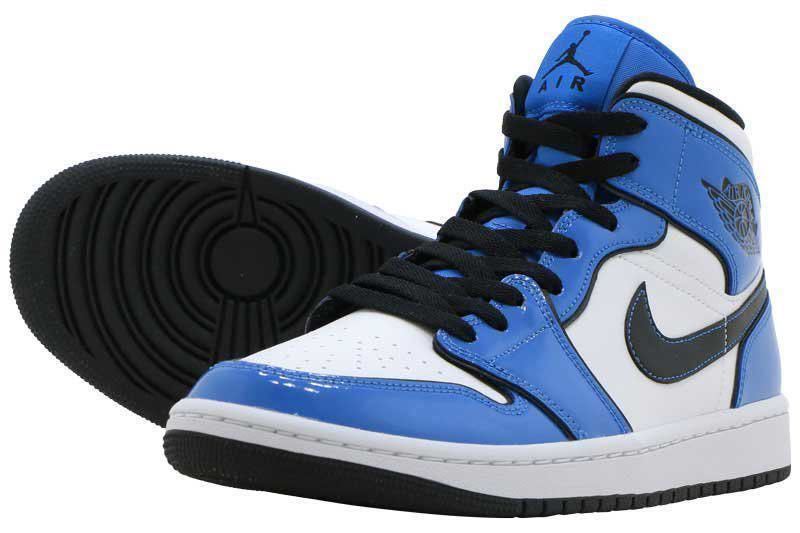 送料無料　国内正規品　新品　27cm NIKE AIR JORDAN 1 MID SE SIGNAL BLUE ナイキ エアジョーダン1 ミッド DD6834-402 シグナルブルー