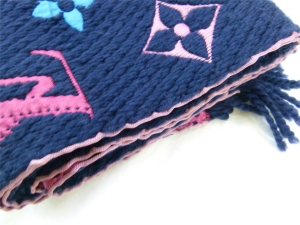 ◇◇LOUIS VUITTON ルイヴィトン◇エシャルプロゴマニア レインボー 