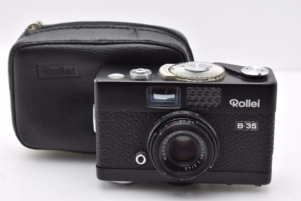 Rollei B35 - : B35｜nono | ローライ35 元祖・高級コンパクトカメラ
