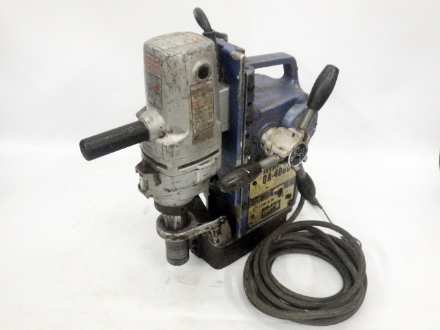 アトラエース クイックオート QA-4000 日東工器 | 磁気ボール盤 卓上 