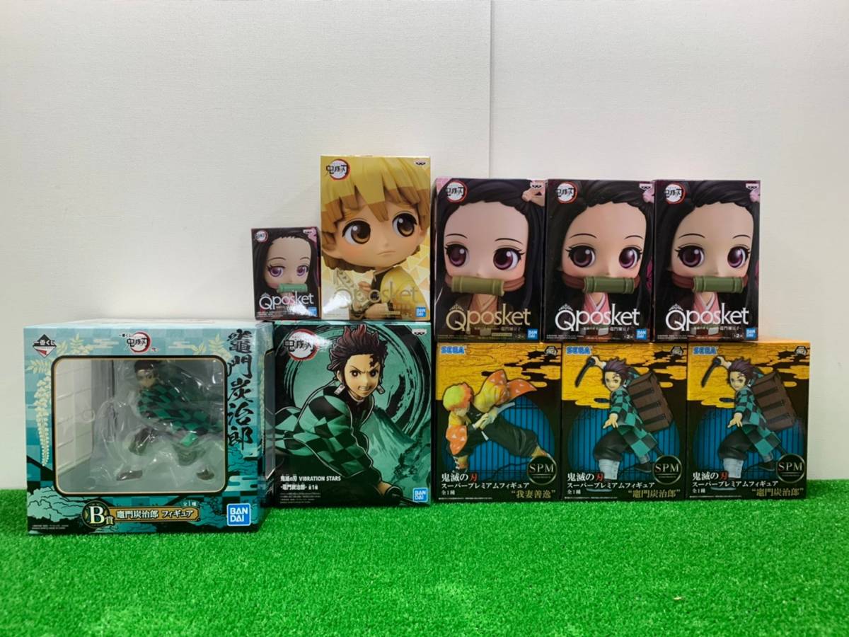 27 全 鬼滅の刃 フィギュア まとめ売り 一番くじ 炭治郎 禰豆子 我妻善逸 Spm Qposket 色違い セット 少年ジャンプ 1 コミック アニメ 売買されたオークション情報 Yahooの商品情報をアーカイブ公開 オークファン Aucfan Com