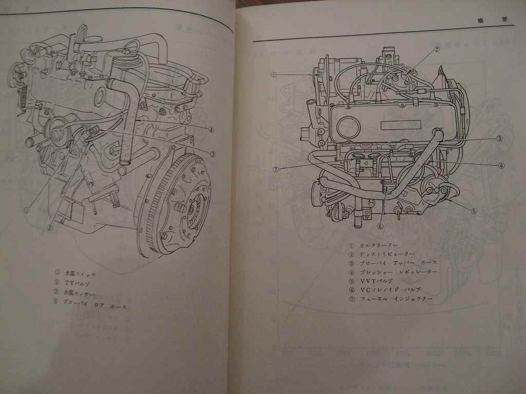 ☆彡日産 A系エンジン A14 EGI仕様 1978年 整備要領書(昭和53年適合車