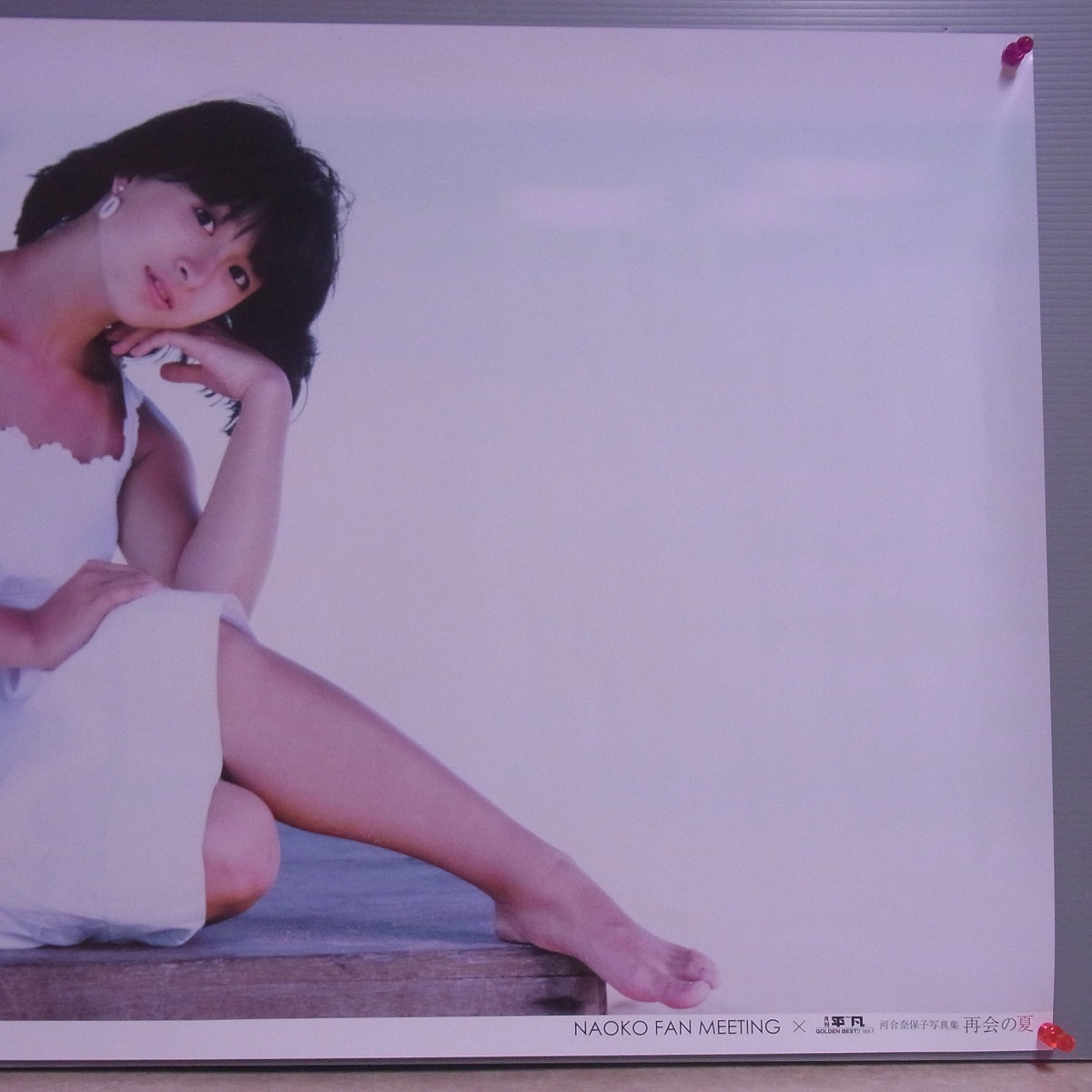 復刻版 河合奈保子 ポスター 月刊平凡 Vol.1 再会の夏 2017 写真集