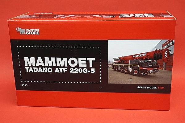 WSI 1/50 MAMMOET マムート タダノ ファウン TADANO FAUN ATF 220G-5 