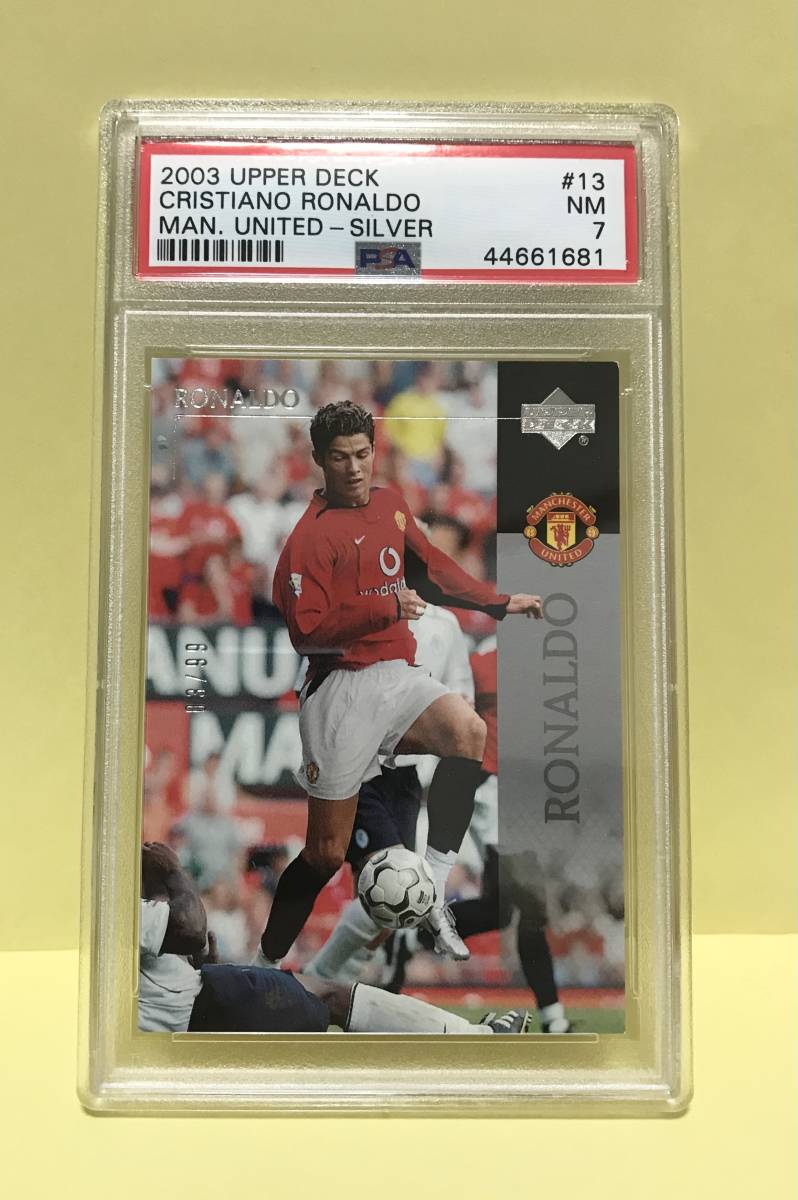 Cristiano Ronaldo 】 2003 Upper Deck Manchester United Silver 99枚 