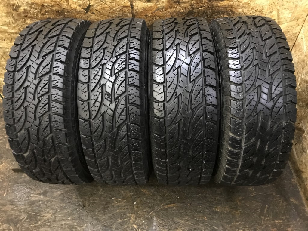 爆買い，豊富な BS DUELER A/T 694 31X10.50R15LT 6PR 15インチ 夏タイヤ 4本 バリ溝 ホワイトレター 有 TE467(中古品)｜売買されたオークション情報、yahooの商品情報をアーカイブ公開 - オークファン 15インチ