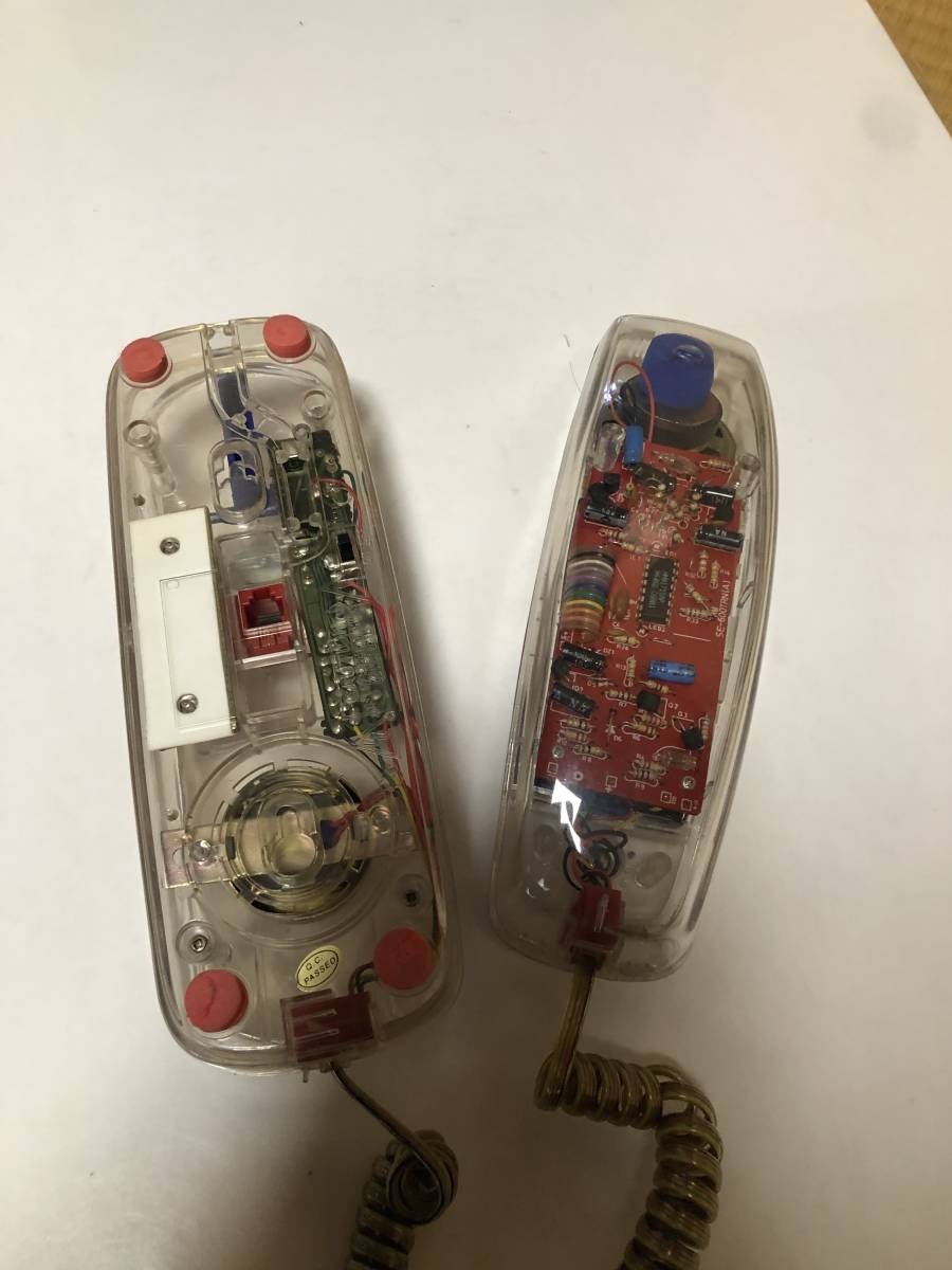 スケルトン電話機 昭和レトロ 現状 【公式通販】