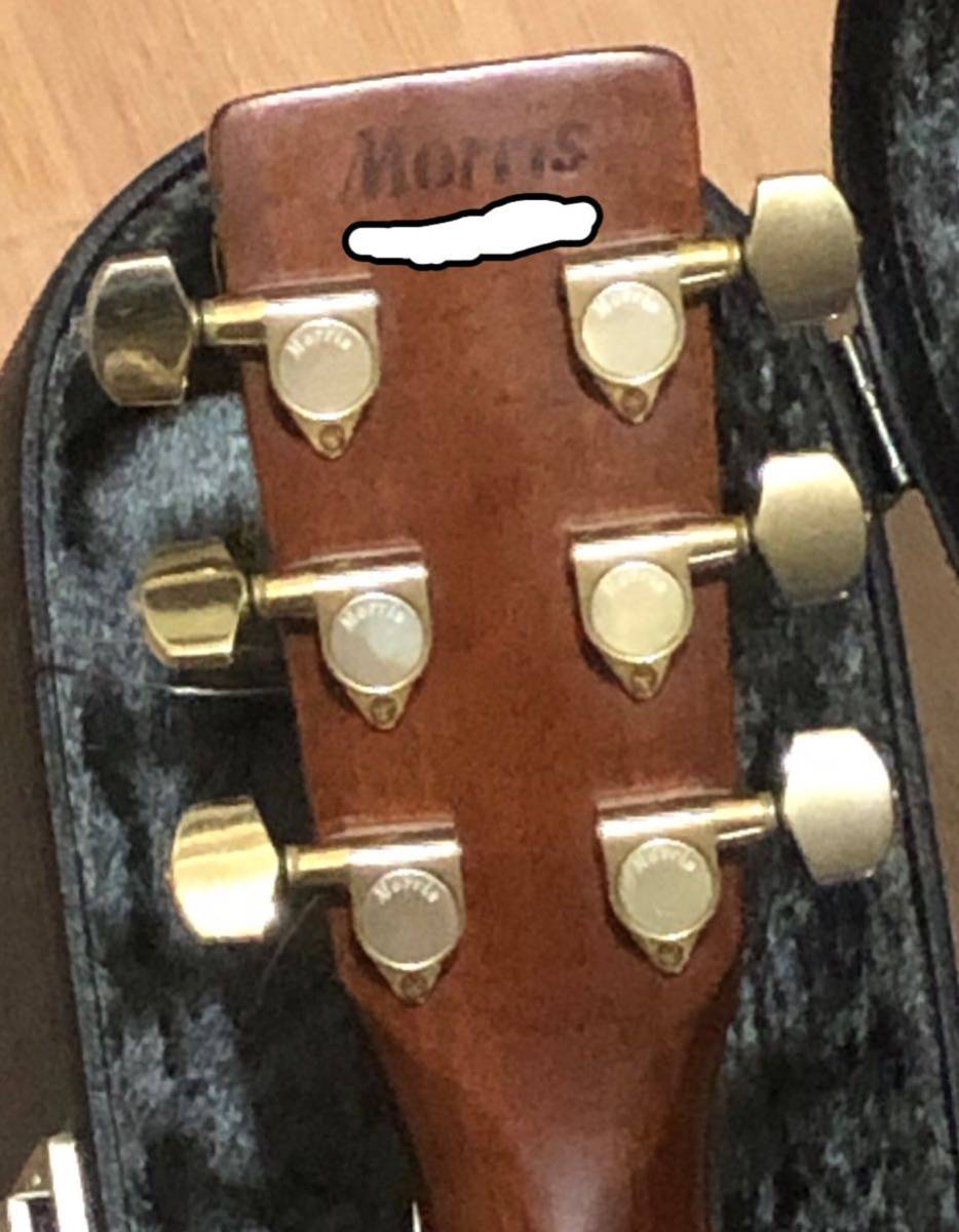 希少 Morris MD-525M アコースティックギター ハードケース付き 希少 Morris MD-525M アコースティックギター ハードケース付き