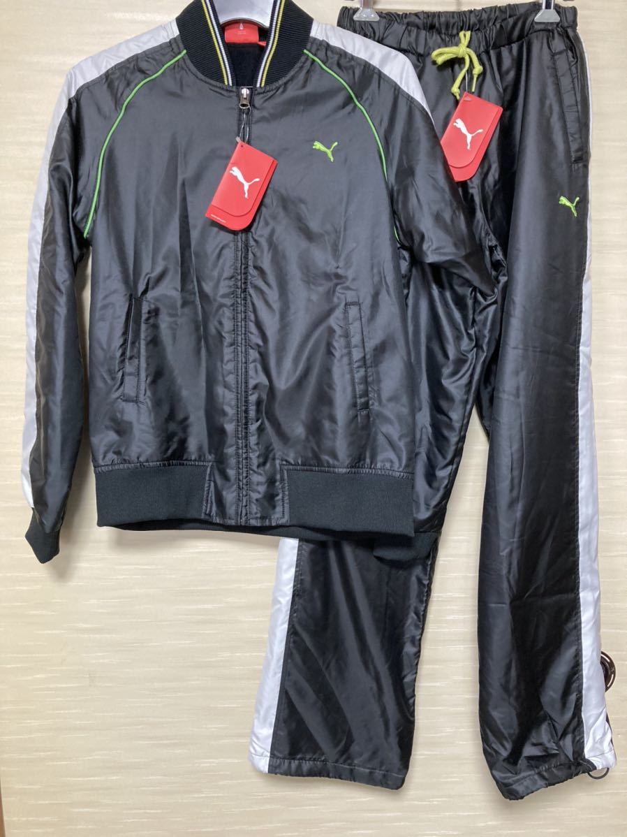 プーマ　裏トリコットウィンドブレーカー上下セット　レディスM プーマ レディース ジャケット - 柄切替 WBK