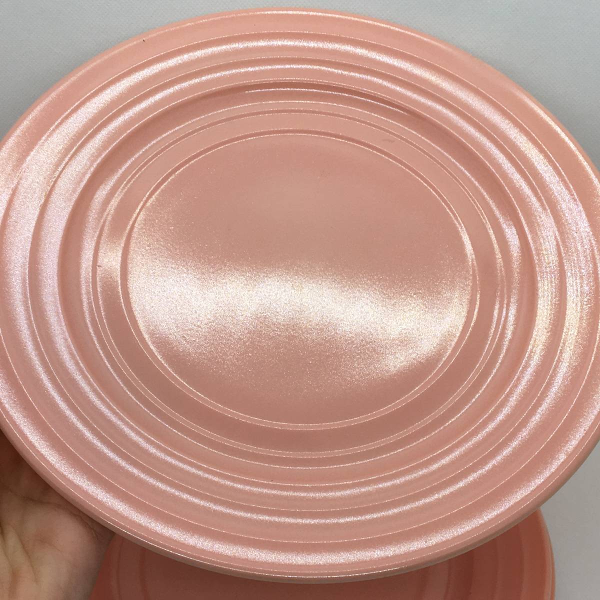 ファイヤーキング プレート 23cm ピンク 4枚セット ファイヤーキング プレート 23cm ピンク 4枚セット