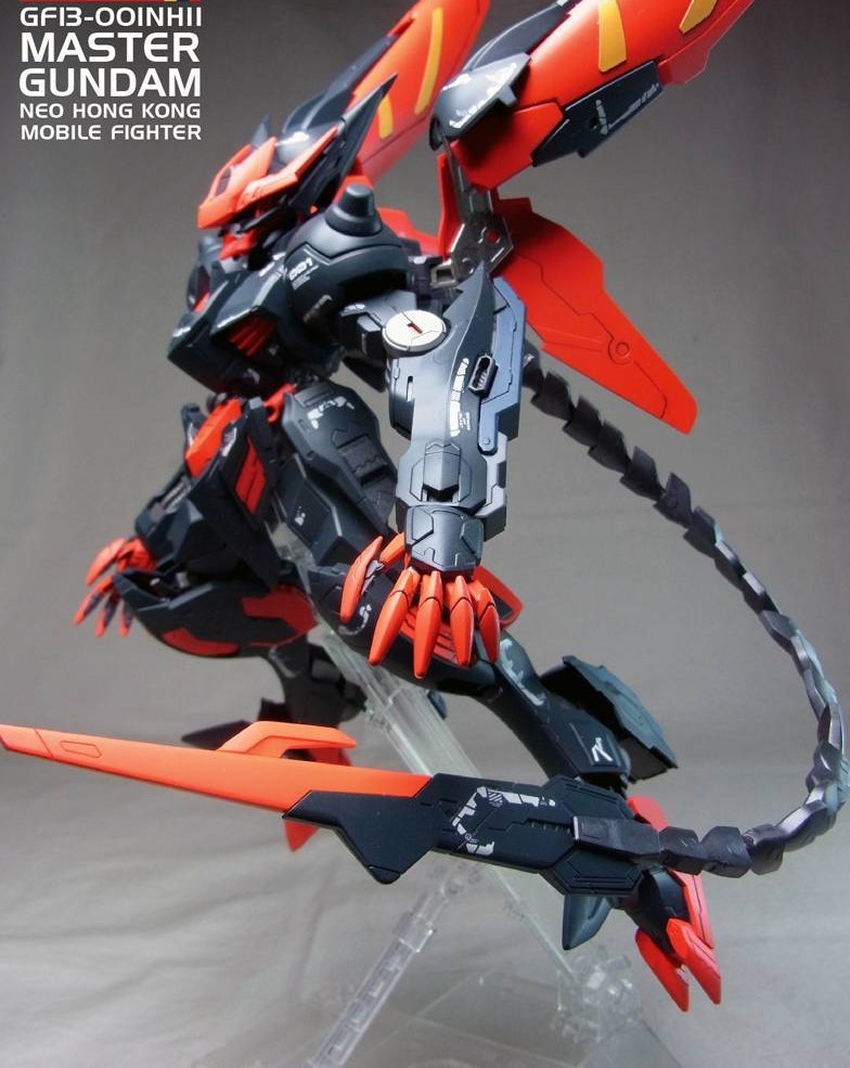 1/100 マスターガンダム バルバトス ミキシング 改修塗装済み完成品の