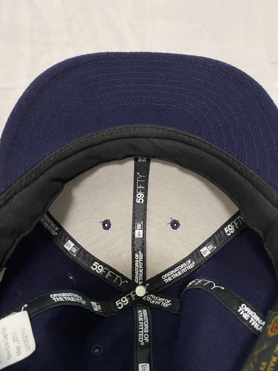 Supreme ネイビー キャップ ロロピアーナ 7 3/8 SUPREME Loro piana box logo new era cap ロロピアーナ
