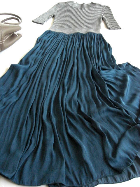 バーニーズニューヨークbarneys New York ドッキングワンピース 38 グレー ブルー その他 売買されたオークション情報 Yahooの商品情報をアーカイブ公開 オークファン Aucfan Com