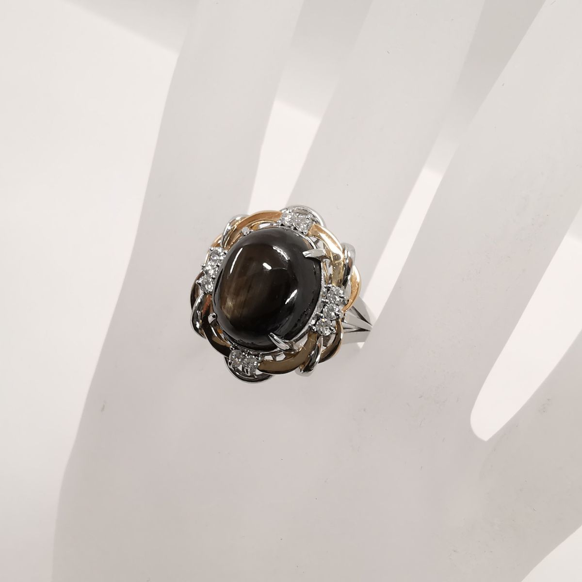 送料無料 指輪 リング K18/PT900 ブラックスターサファイア16.12ct ダイヤモンド0.22ct 総重量13.2g 14.5号 ケース 鑑定書付#6262 スターサファイア リング 指輪 指輪」の人気商品一覧・価格比較 - 価格.com