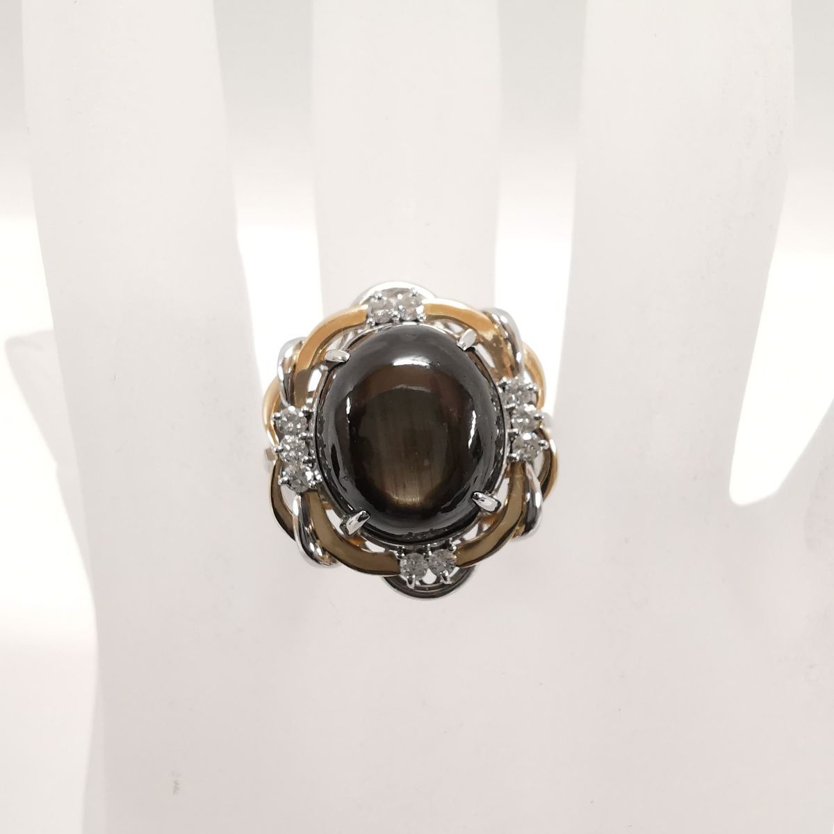 送料無料 指輪 リング K18/PT900 ブラックスターサファイア16.12ct ダイヤモンド0.22ct 総重量13.2g 14.5号 ケース 鑑定書付#6262 スターサファイア リング 指輪 指輪」の人気商品一覧・価格比較 - 価格.com