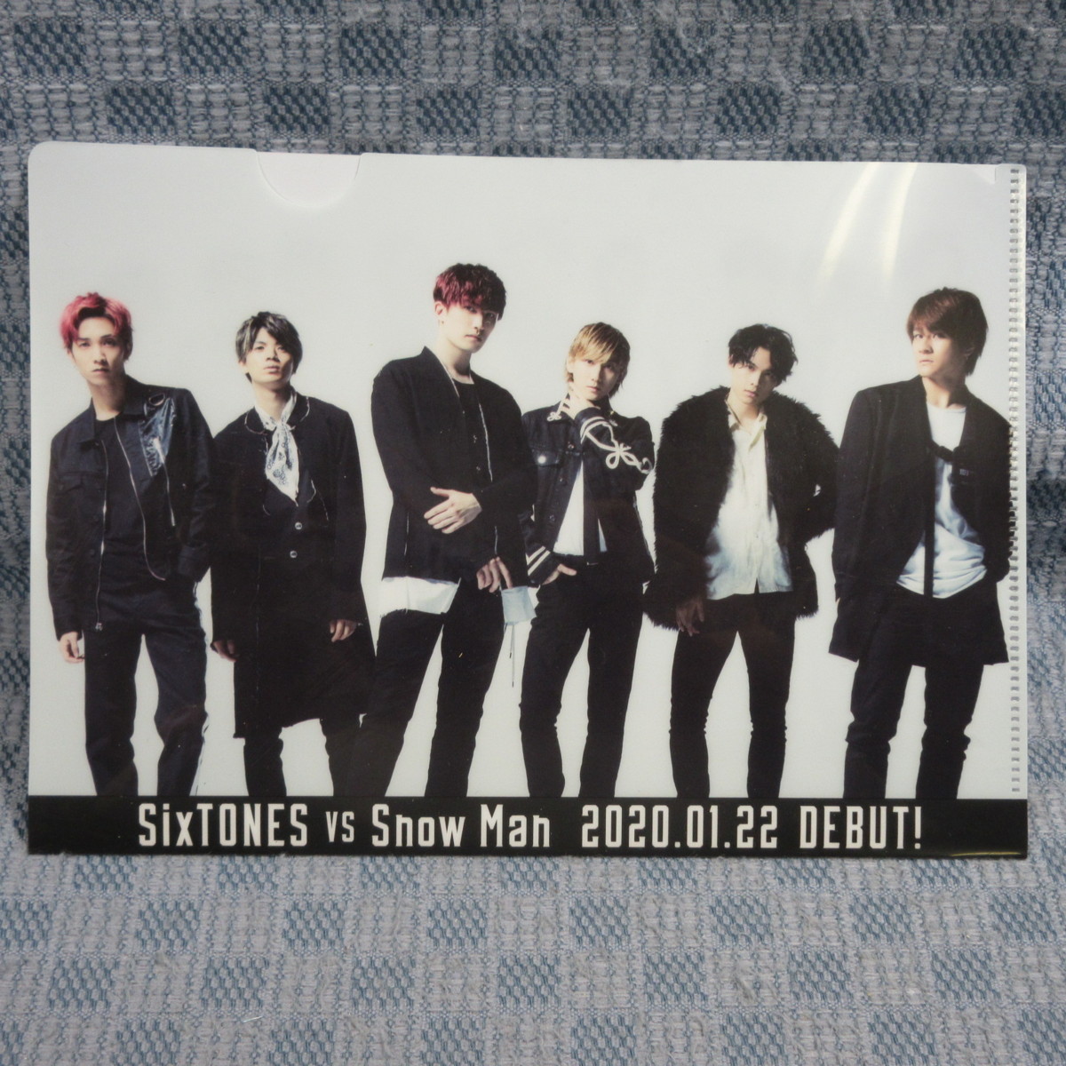 JA378● Snow Man vs SixTONES「D.D. / Imitation Rain(with SixTONES盤)」CD+DVD クリアファイルC付き Snow Man vs Man盤・SixTONES D.D.&frasl; Map