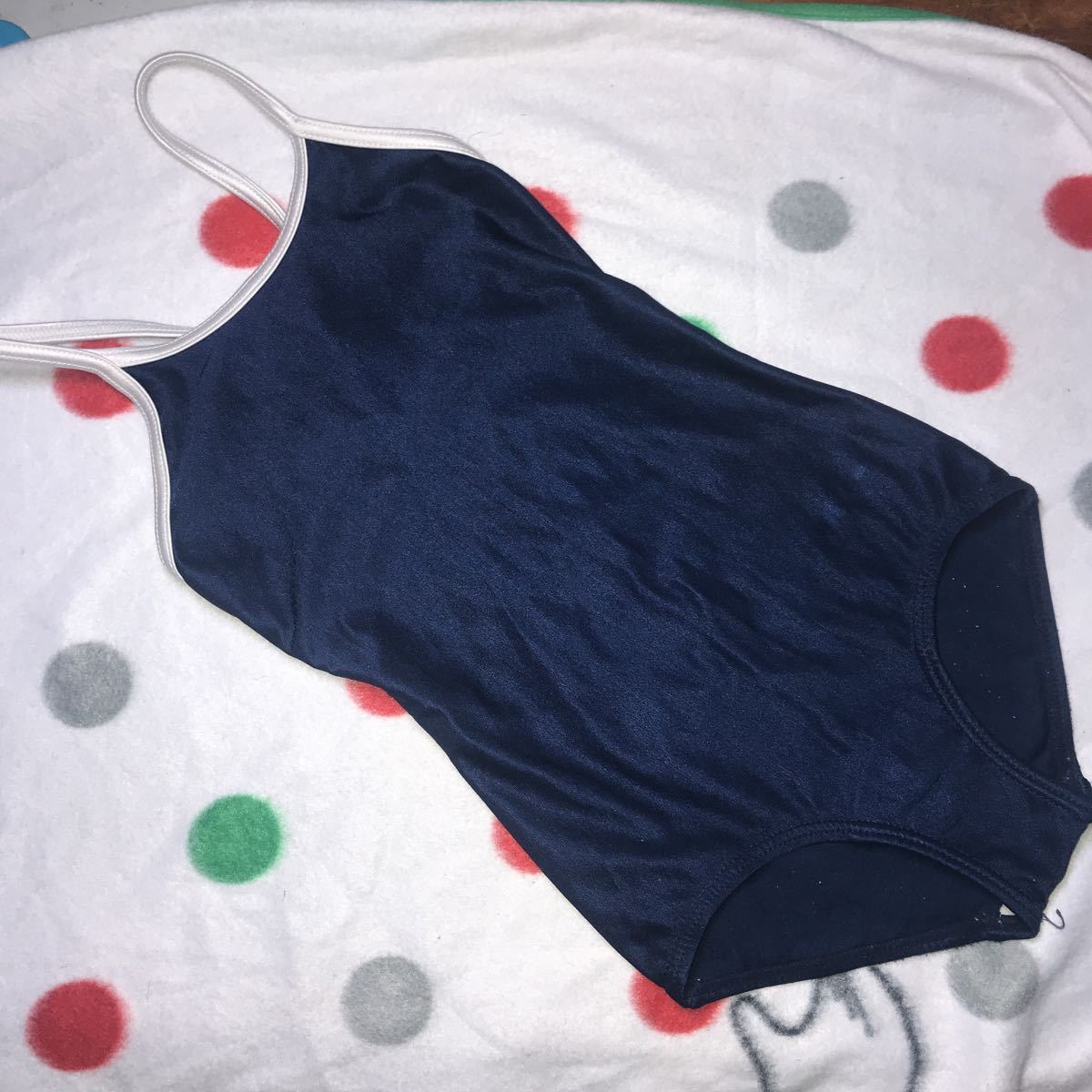 さくら家の三女のタンス整理品 Js向け スクール水着ワンピース型 Eco B品 しわ 毛玉 記名あり 130 125 134cm 売買されたオークション情報 Yahooの商品情報をアーカイブ公開 オークファン Aucfan Com