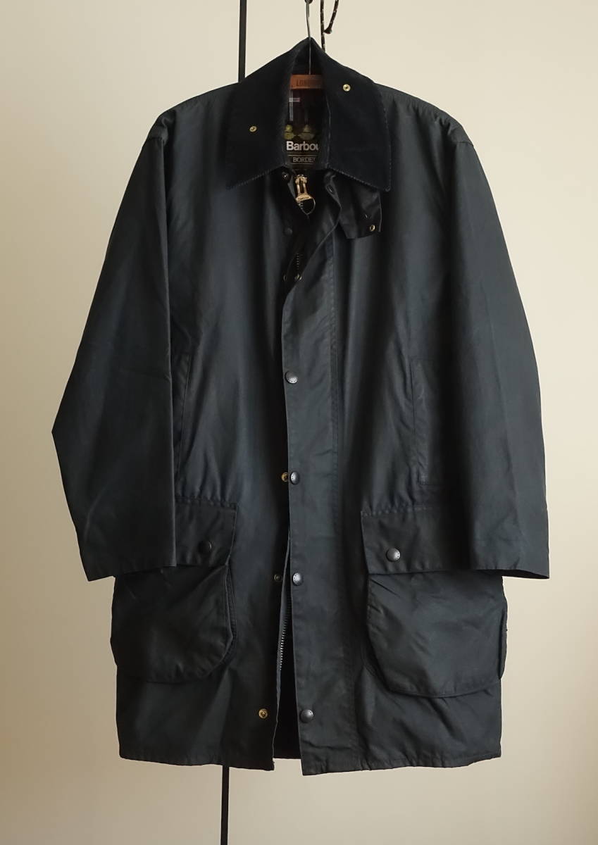 Barbour Border(バブアー ボーダー) 88年 ネイビー