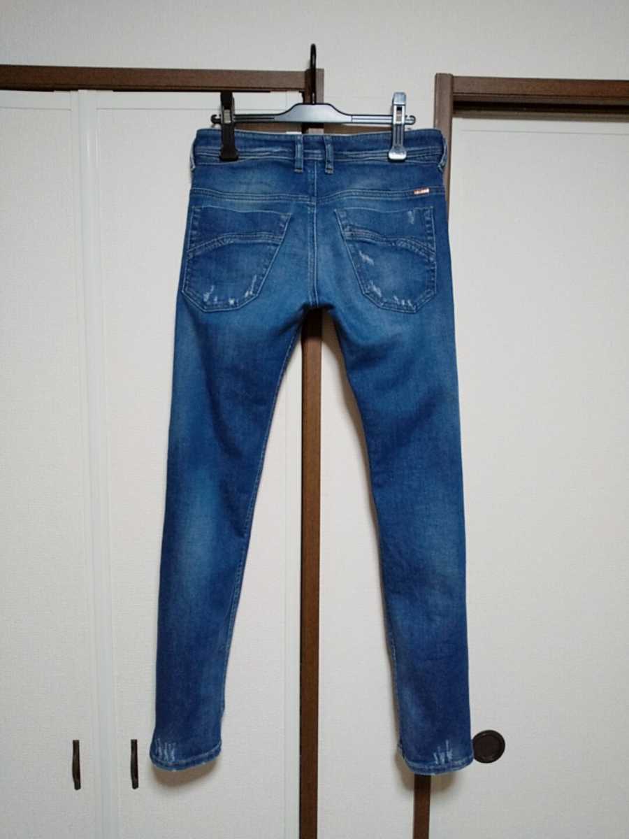 ☆DIESEL IAKOP 0608F レギュラースリムテーパード ストレッチデニム 