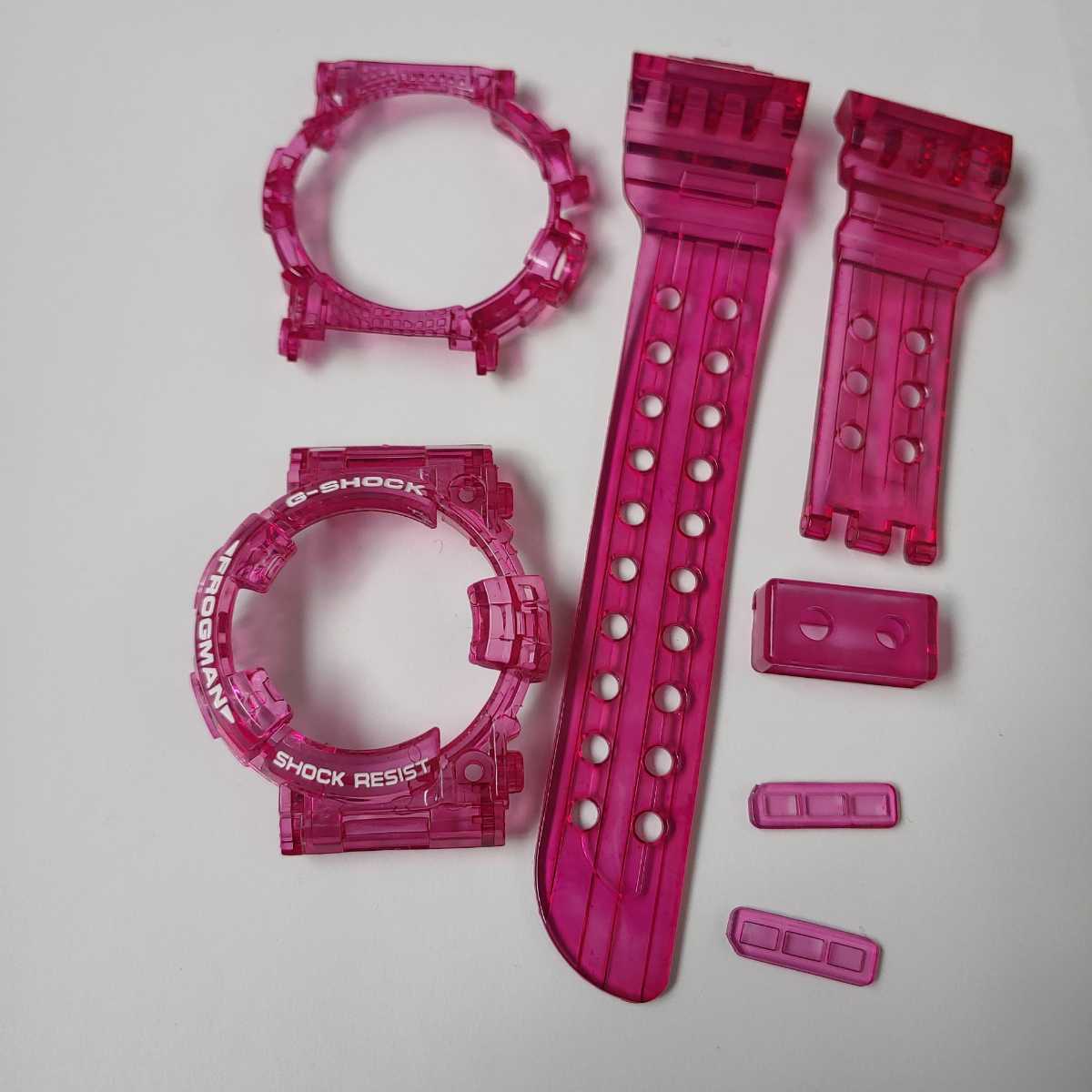  G-SHOCK GWF1000系FROGMAN カスタムベルトセット ローズピンク(FROGMAN)｜売買されたオークション情報、yahooの商品情報をアーカイブ公開 - オークファン G-SHOCK