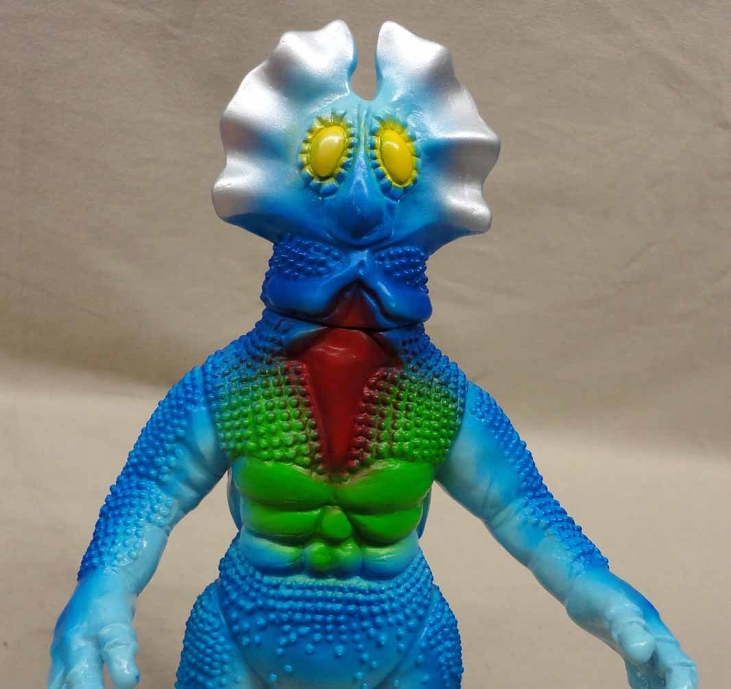 オール怪獣ソフビ プロテ星人 開封 ベアモデル 怪獣天国