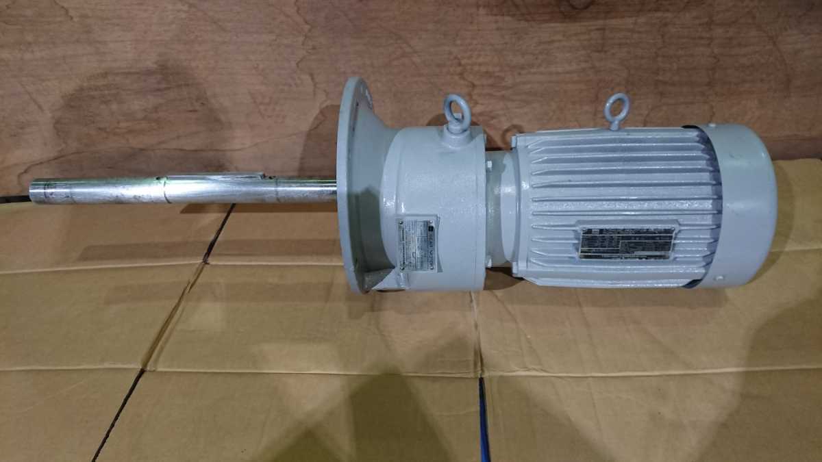 ⑳ モーター 2.2kw 動作確認済み ギアモーター ギアードモーター 中古品 電動モーター 4P 東芝 TOSHIBA 200V | 2.2KW 三相モーター 1&frasl;30 4P 富士電機