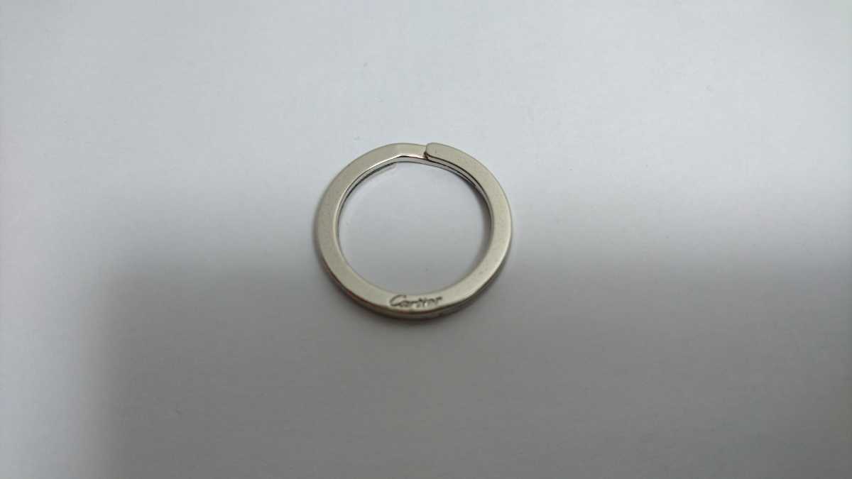 希少 カルティエ キーリング シルバー