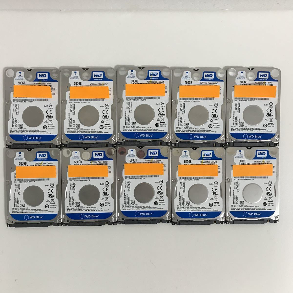  10台セット WD5000LPVX 2.5インチ 500GB(500GB～)｜売買されたオークション情報、yahooの商品情報をアーカイブ公開 - オークファン 2.5 SerialATA