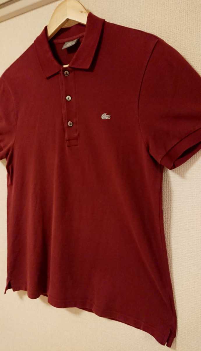 Lacoste ポロシャツ ラコステ メイドインジャパン 日本製 シャツ ダークレッド 4 売買されたオークション情報 Yahooの商品情報をアーカイブ公開 オークファン Aucfan Com