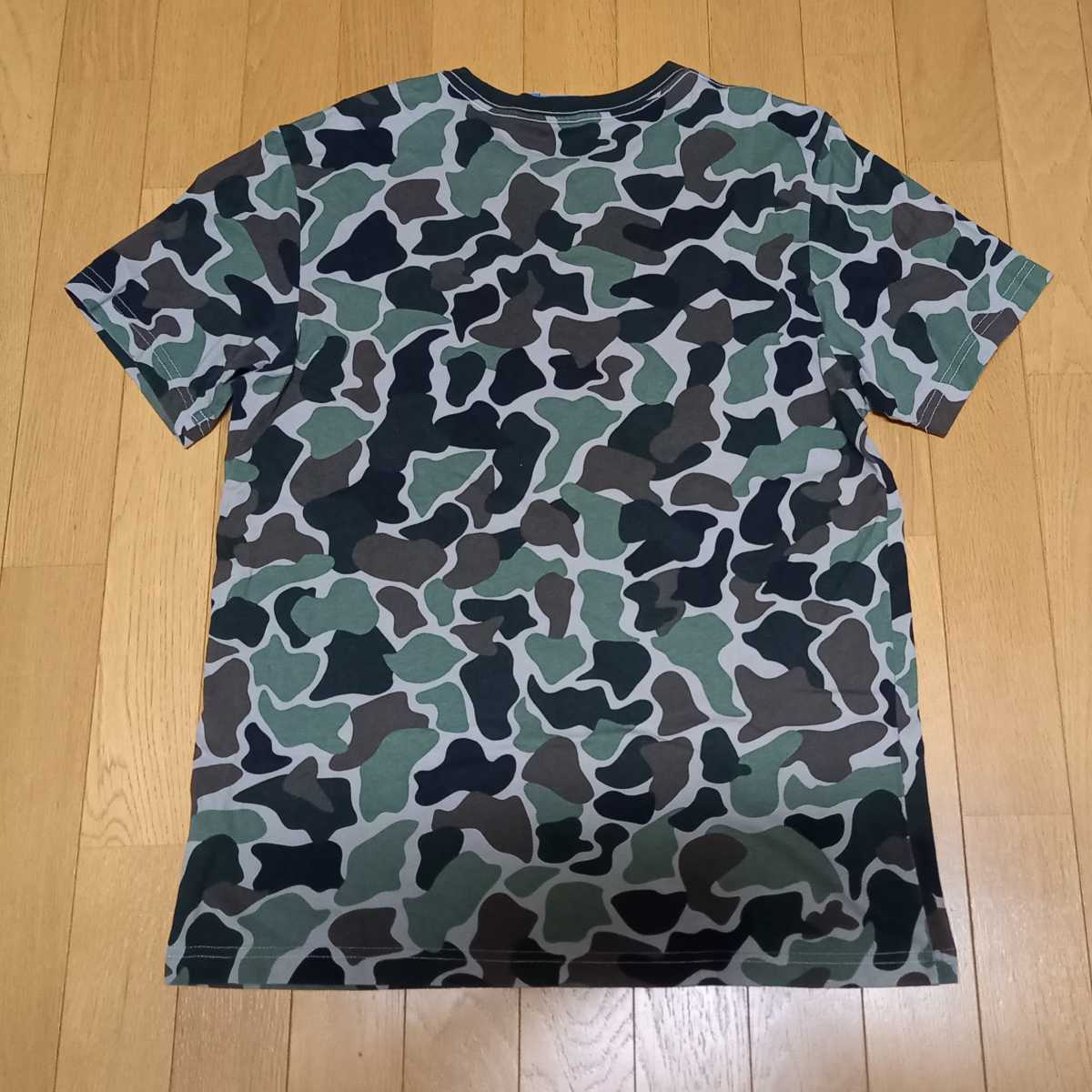 アディダスオリジナルスadidas Originals カモトレフォイルtシャツカモフラ迷彩camoビッグロゴ Lサイズ 売買されたオークション情報 Yahooの商品情報をアーカイブ公開 オークファン Aucfan Com