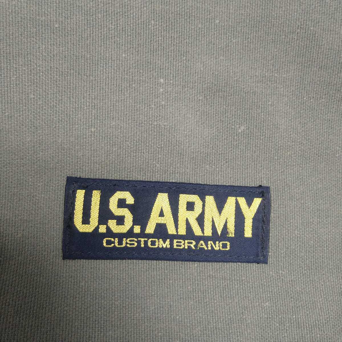 ARMY 立花 US 当時物 サイドバッグ アーミーバッグ 金ロゴ アーミー 金 