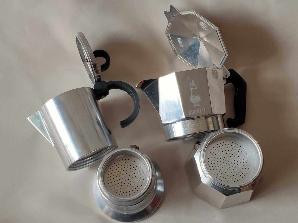 Bialetti Moka Pot Bia2 直火式エスプレッソコーヒー イタリア製