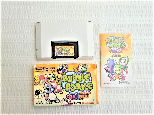 【最安値，高品質】 ゲームボーイアドバンス バブルボブル オールドアンドニュー bubble bobble old&new game boy advance GBA(その他)｜売買されたオークション情報、yahooの商品情報をアーカイブ公開 - オークファン タイトル