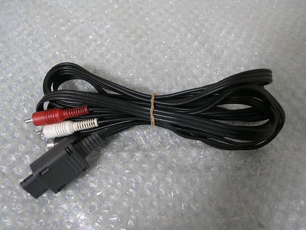 [即決] [送料無料] スーパーファミコン ニンテンドウ64 ゲームキューブ S端子ケーブル 純正 (3)_1