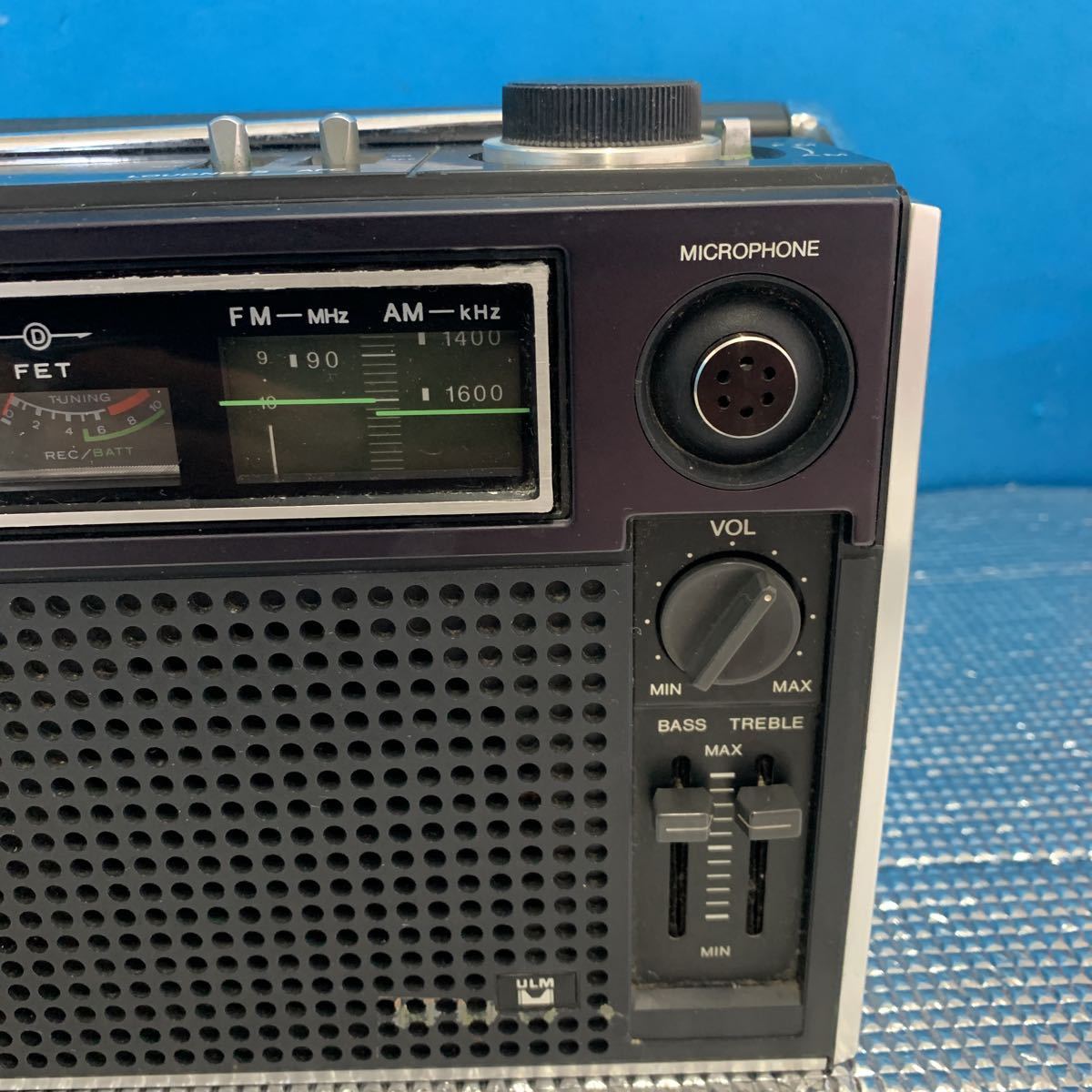 NO.03206.80. SONY CF-1900 ラジオカセット.動作未確認.現状品. CF