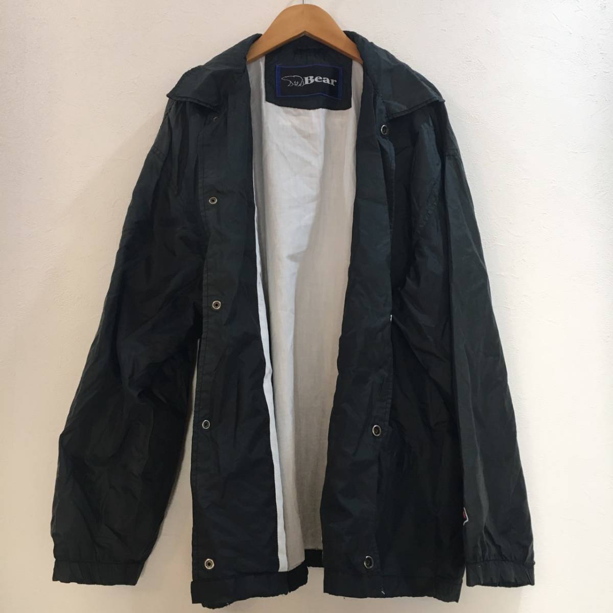 Golden Bear/ゴールデンベア ナイロンジャンパー 襟付き コート 