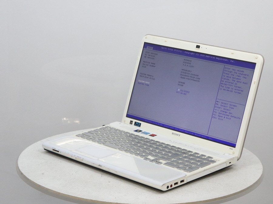 Sony VAIO C VPCCB19FJ 白 SONY VPCCB19FJ VAIO Core i5-2410M 2.30GHz 4 GB 500 GB HDD 不良□現状