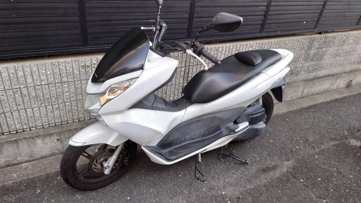 ★支払い総額 9.5万円★ ホンダ PCX125  JF28  低燃費！通勤通学にオススメ♪ カスタムベースにも♪ 走行テスト済み 関東圏内即日配送可能です！ PCX125 JF28 通勤 通学 3.9万km売り切り Yahoo!オークション
