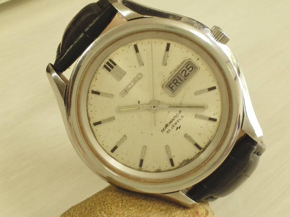 SEIKOマチック33石。マイコレクション放出。OH後ケース内で冬眠してまし