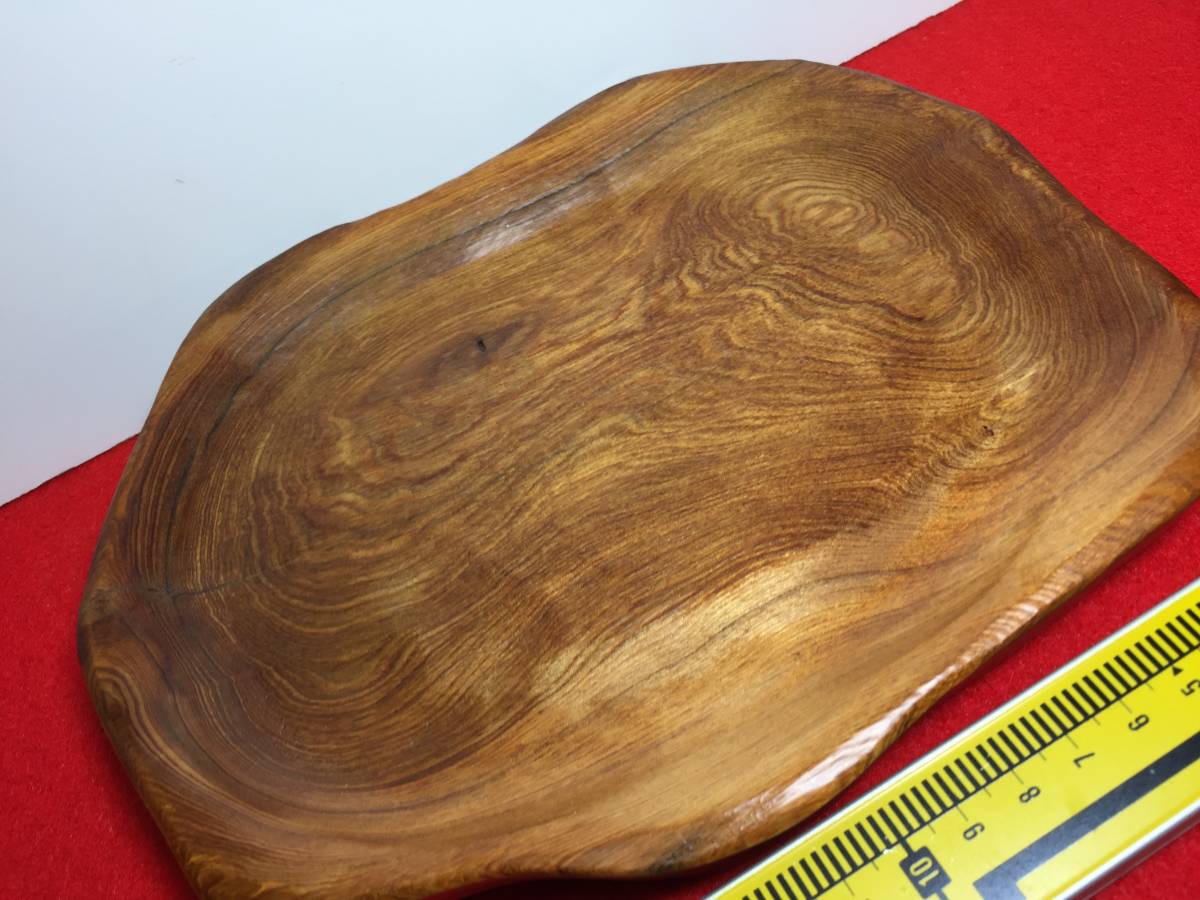 工芸品 屋久杉で創った丸皿(高橋工芸⁄IB074-001) 皿 お皿 お - 屋久杉